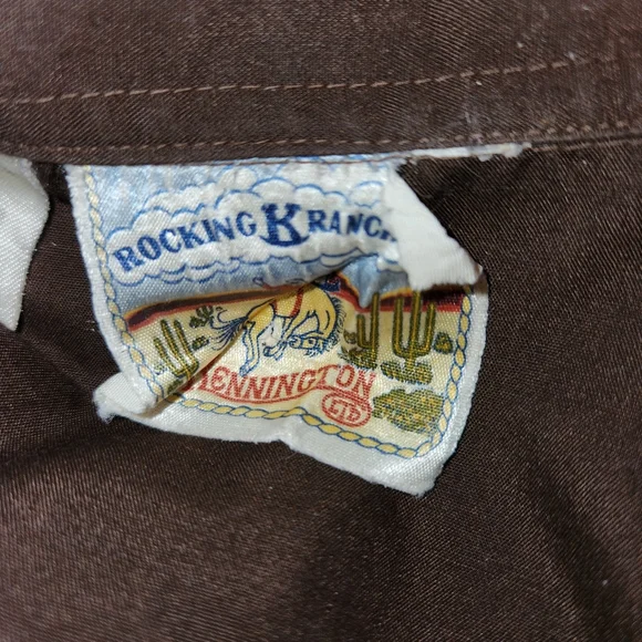 Vintage Rocking K Ranchwear western shirt - Picture 4 of 4